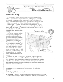 Tornado Alley - Burnet Middle School