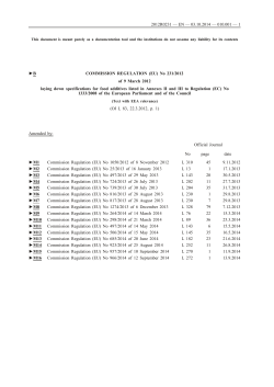 No 231/2012 - The Food Safety Authority of Ireland