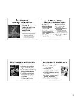 Development Through the Lifespan