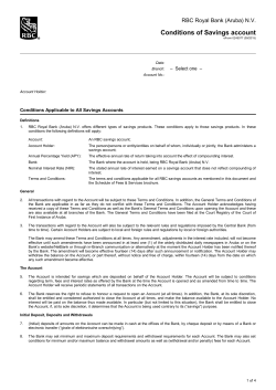 Cost of Savings Agreement