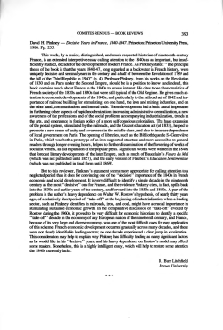 David H. Pinkney- Decisive Years in France, 1840