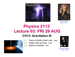 Friday - LSU Physics