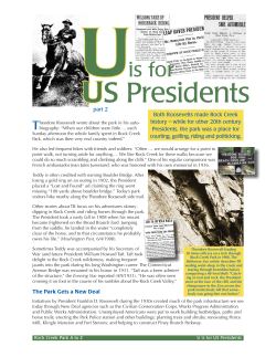 U is for US Presidents, Part 2 of 2