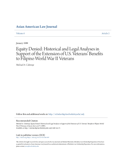 Equity Denied: Historical and Legal Analyses in Support of the