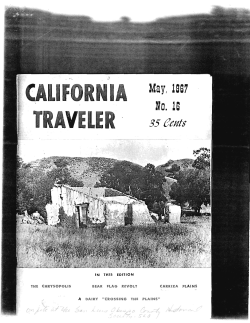 The old and new Carriza Plains