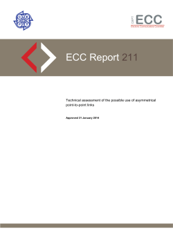 ECC Report 211 - ECO Documentation Database