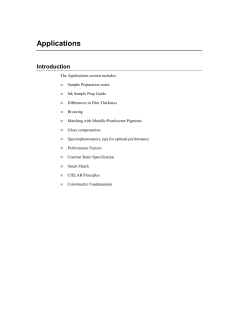 Applications
