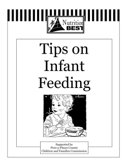 Feeding tips