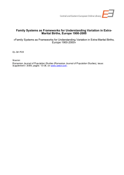 Family Systems as Frameworks for Understanding Variation in