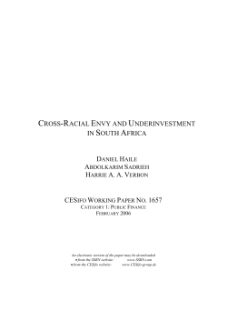 harrie aa v - CESifo Group Munich