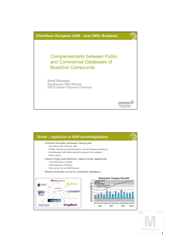 Complementarity between Public and Commercial Databases of