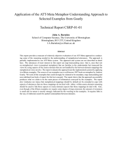 Application of the ATT-Meta Metaphor