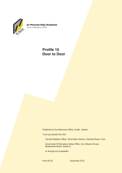 Profile 10 - Door to Door
