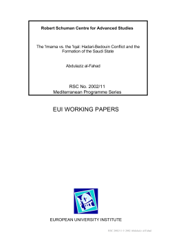 Cover on-line - Cadmus, EUI Research Repository