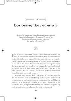 Honoring the Feminine