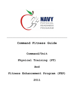 Command Fitness Guide
