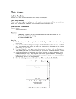 Matter Madness - Cape Cod Groundwater Guardians