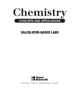 Calculator-Based Labs