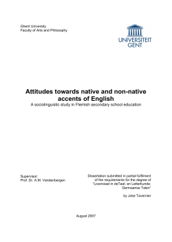 2 the study of language attitudes