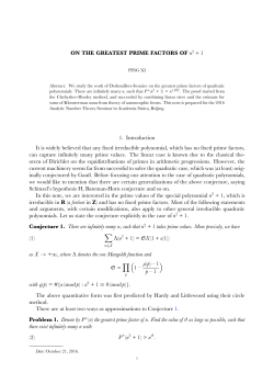 On the greatest prime factors of $n^2+1