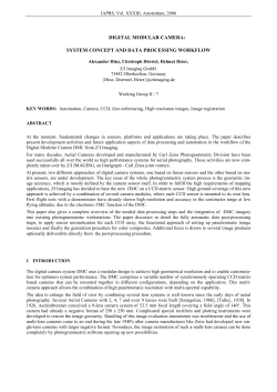SYSTEM CONCEPT AND DATA PROCESSING WORKFLOW