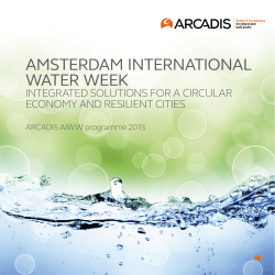 amsterdam international water week