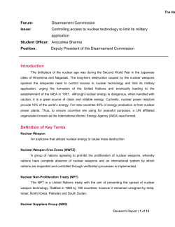 Introduction Definition of Key Terms