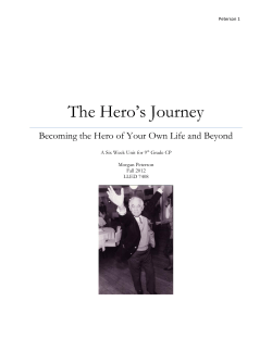 The Hero`s Journey