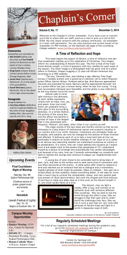 Chaplain`s Corner - Lynchburg College