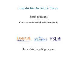 Introduction to Graph Theory