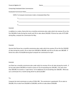 Financial Algebra 6.2 Name: Computing Graduated Sales