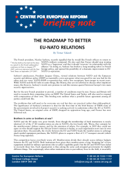 The roadmap to better EU