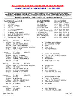 MENS 4S A - Mama G`s