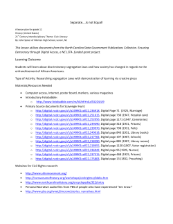 Separate&hellip;.Is not Equal! Learning Outcome