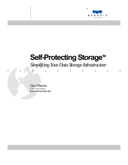 Self-Protecting Storage