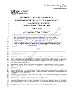 ( i) solutio sodium iodide - World Health Organization