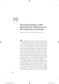 Ensuring Diversity under Race-Neutral Admissions at the University