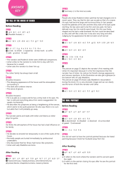 ANSWER KEY