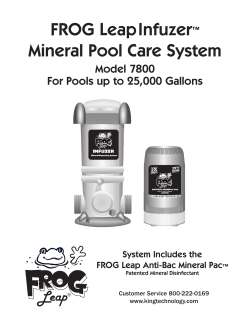 Frog Leap Manual English