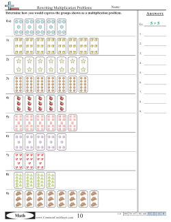Math 5 &times; 5 - Common Core Sheets
