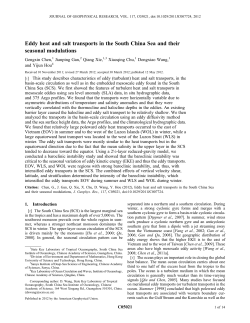 Eddy heat and salt transports in the South China Sea and their
