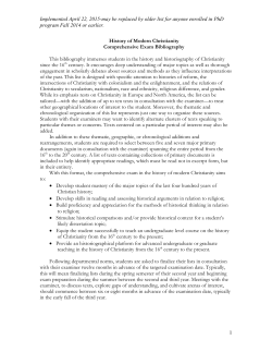 Implemented April 22, 2015-may be replaced by older list for anyone