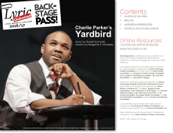 Charlie Parker`s Yardbird