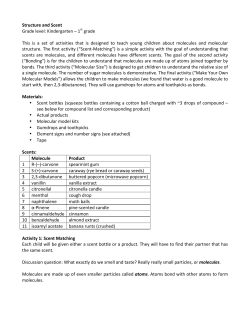 Structure and Scent Grade level: Kindergarten &ndash; 1st grade This is a set