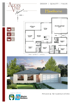 Hawthorne - Arden Vale Homes