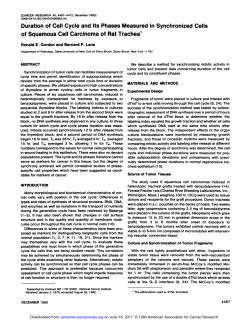 Duration of Cell Cycle and Its Phases Measured