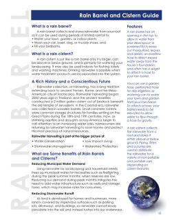 Features - RainHarvest Systems