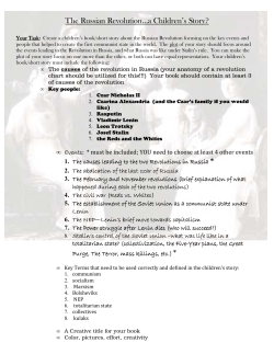 The Russian Revolution…a Children`s Story? *