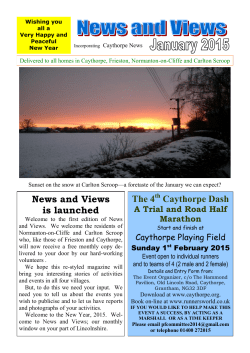 News and Views - Jan 15 - Lincolnshire County Council