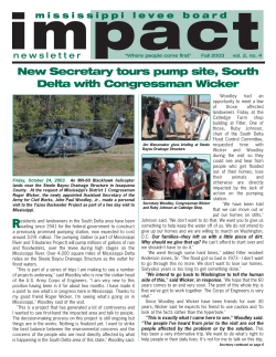 impact summer2003.qxd - Mississippi Levee Board